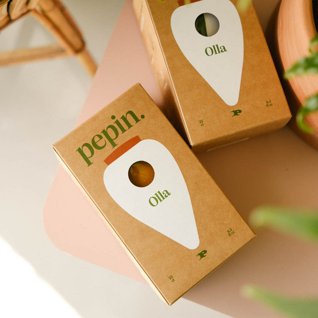 Olla - Vert & Blanc