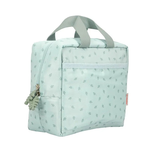 Sac Isotherme Matelassé Feuilles Sauge