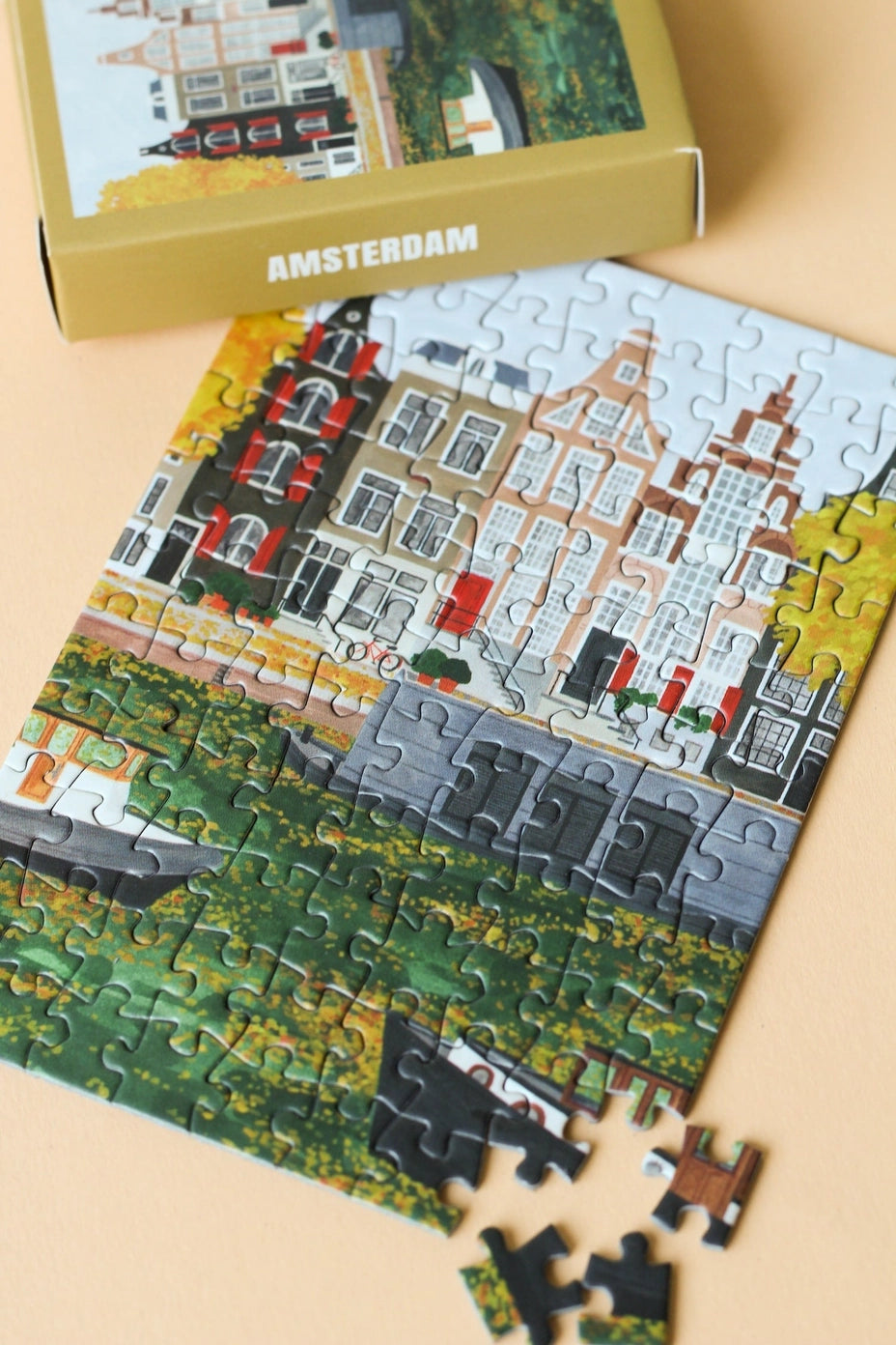 Mini Puzzle 99 pièces - Amsterdam