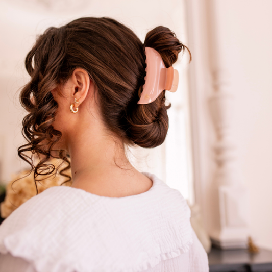Pince à Cheveux BACHCA - Rose Dragée