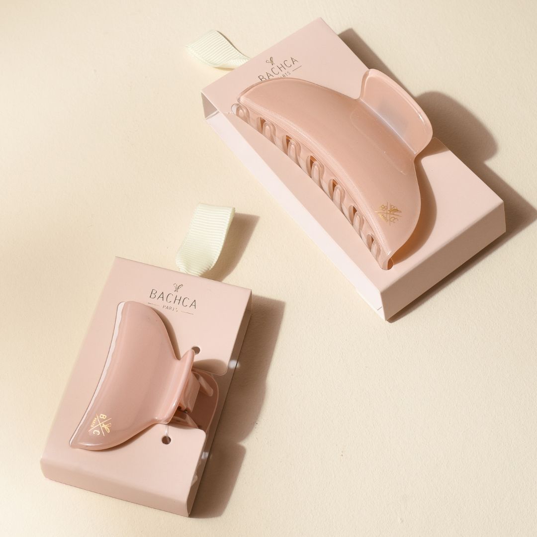 Pince à Cheveux BACHCA - Rose Dragée