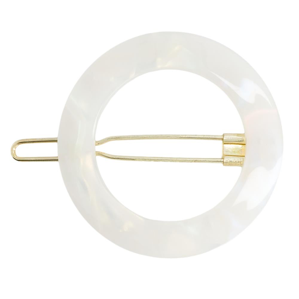 Barrette Ronde BACHCA – Nacre