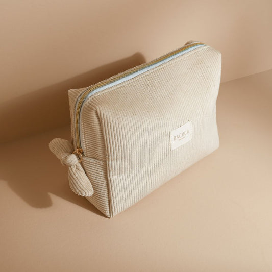 Trousse à Maquillage BACHCA – Velours Côtelé
