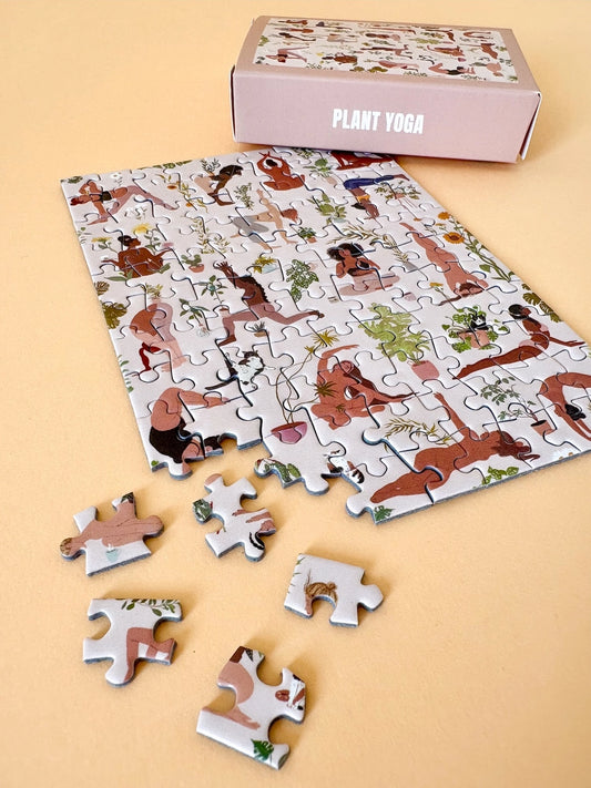 Mini Puzzle 99 pièces - Plant Yoga