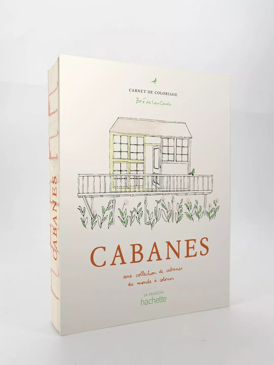 Livre de coloriages - Cabanes