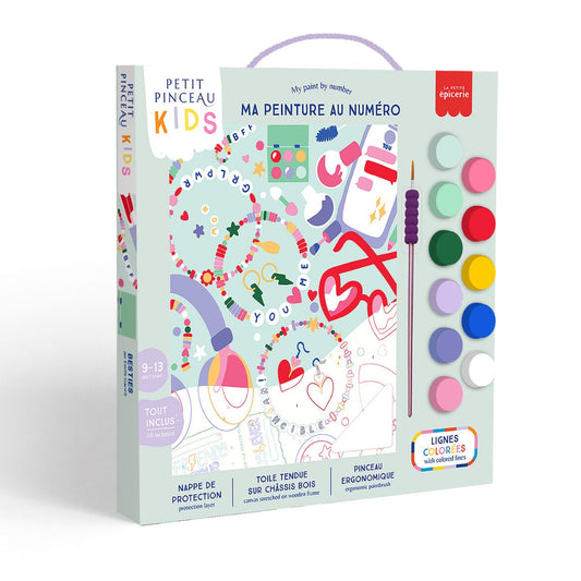 Peinture au numéro - Besties 9-13 ans