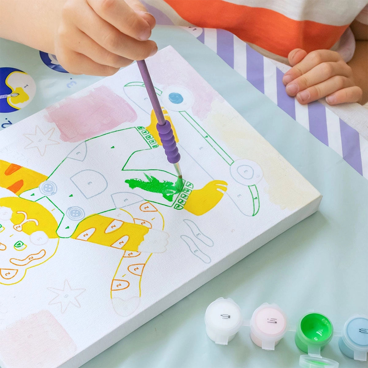 Peinture au numéro - TITI Skate +4 ans