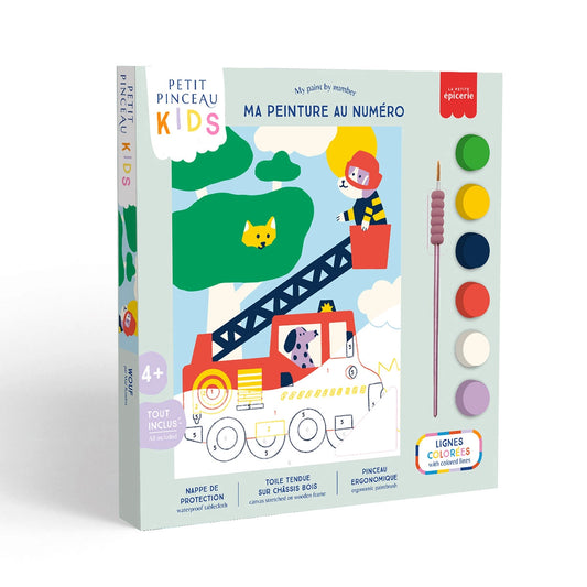 Peinture au numéro - Wouf +4 ans