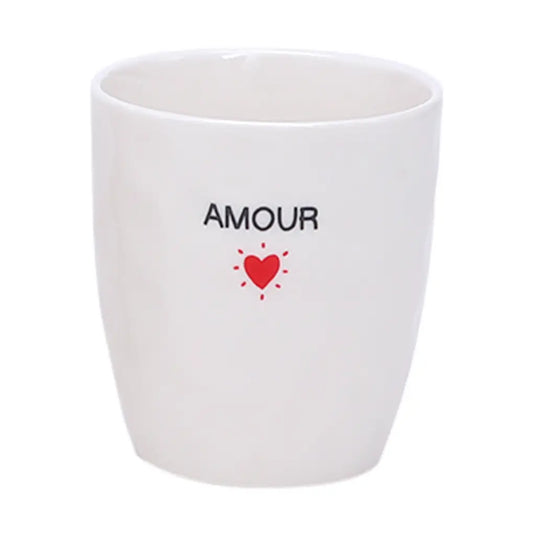Tasses Blanches - Je t'aime