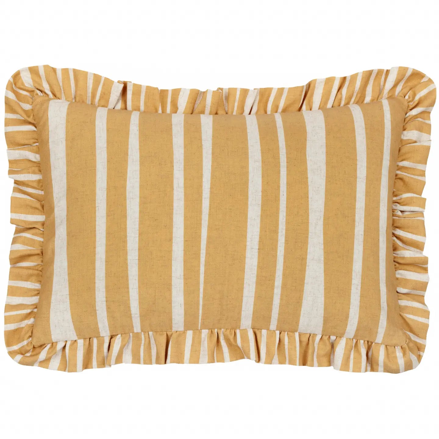 Coussin rectangle 40 x 60 cm - Volants Rayé