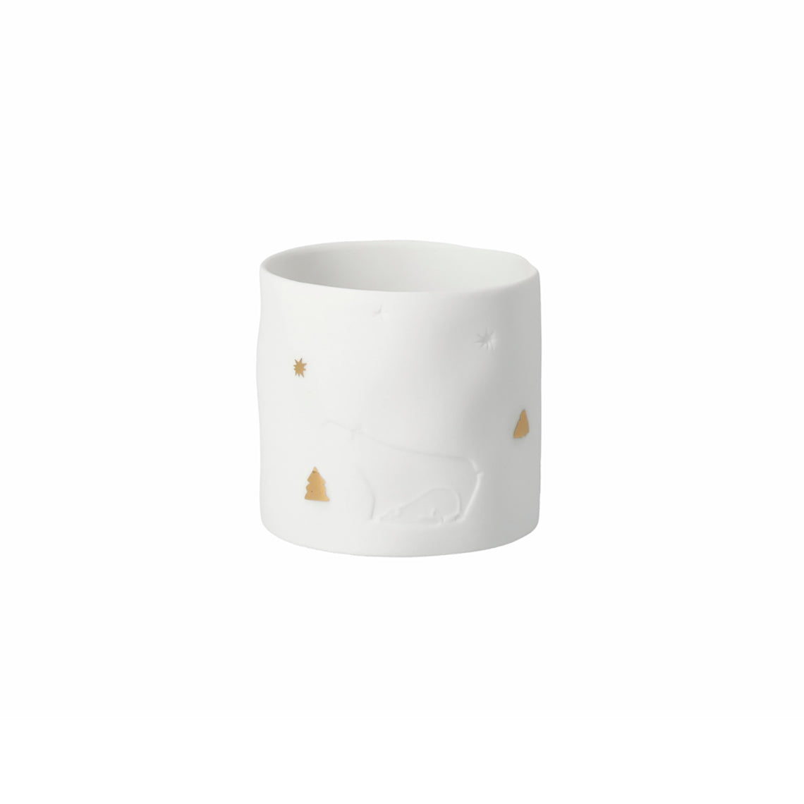 Bougeoir en Porcelaine - Ours