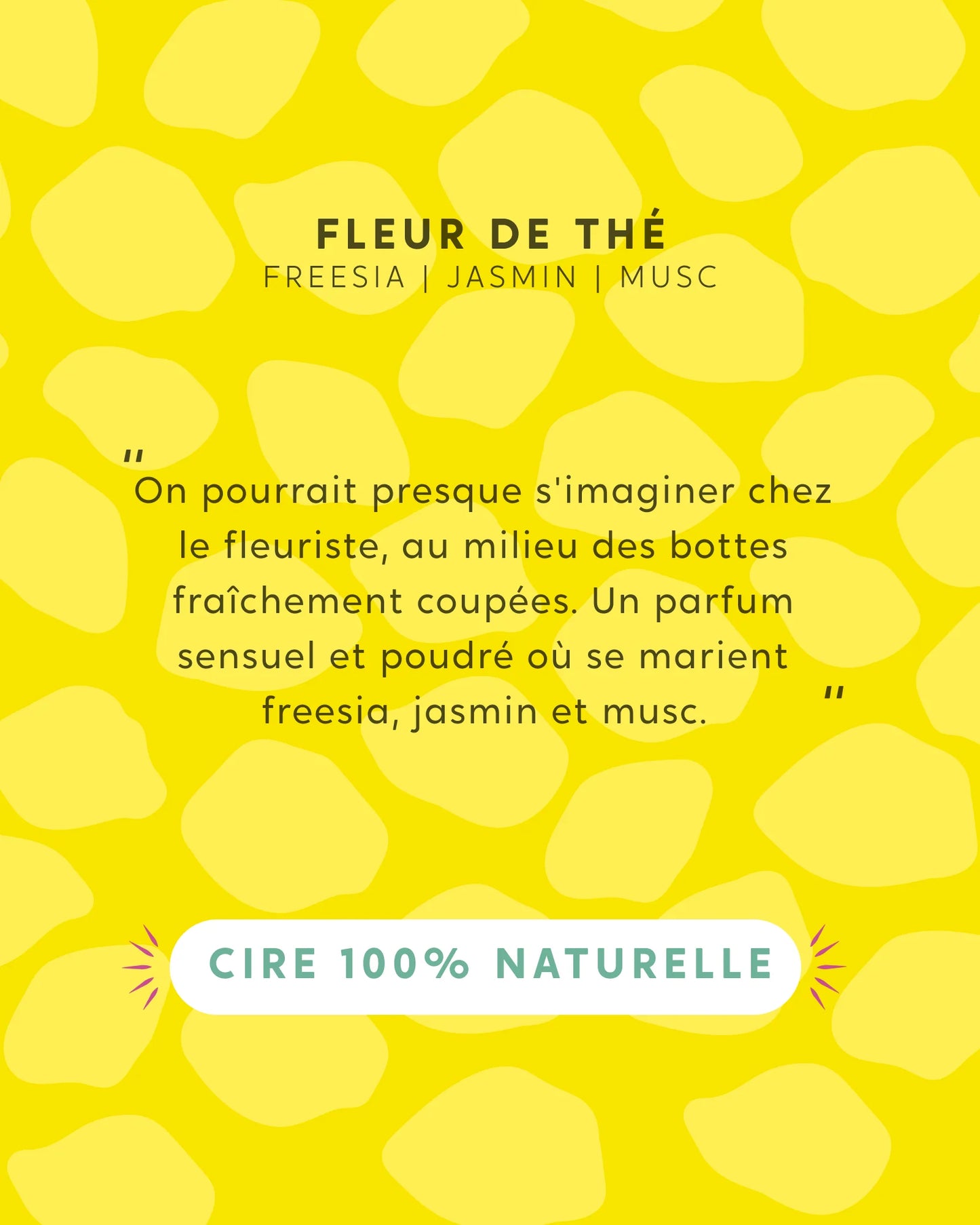 Bougie Parfumée à messages - Les Potins d'Abord