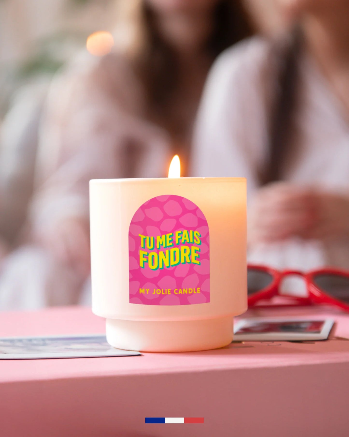 Bougie Parfumée à messages - Tu me fais fondre