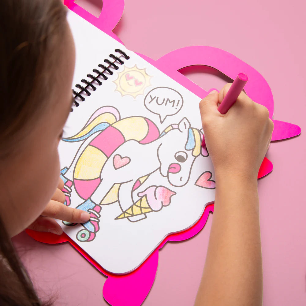Super Coloring Book & Stickers OMY - Lly