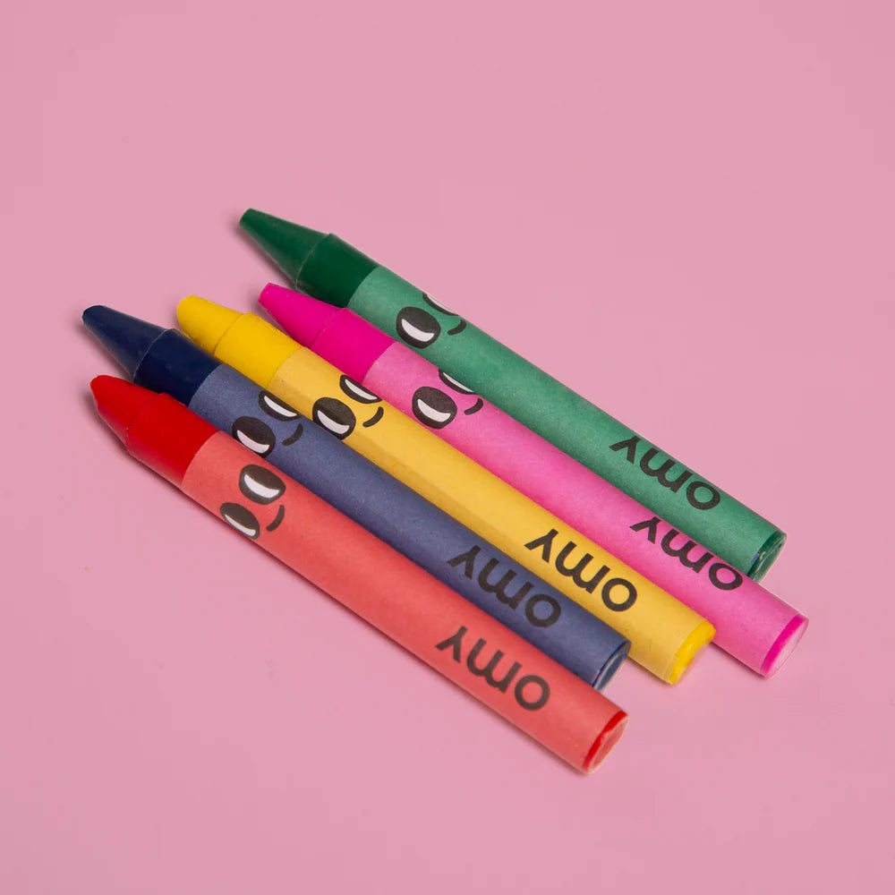 Super Coloring Book & Stickers OMY - Lly