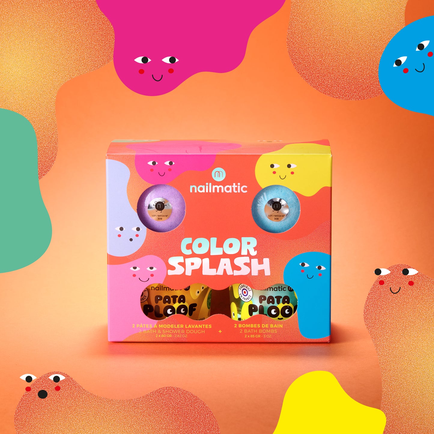 Coffret Nailmatic – Color Splash (bain & créativité)