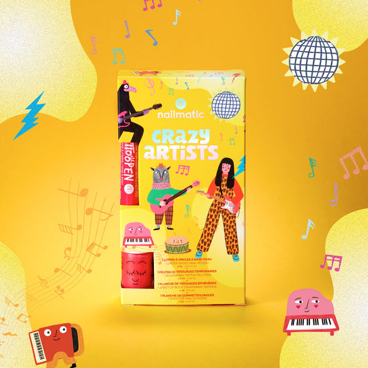 Pack créatif Nailmatic – Crazy Artists