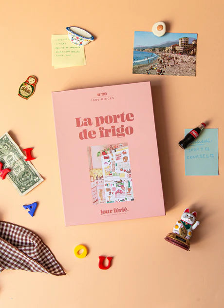 Puzzle 1000 pièces - La porte de frigo