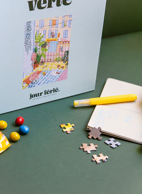 Puzzle 1000 pièces - La Classe verte