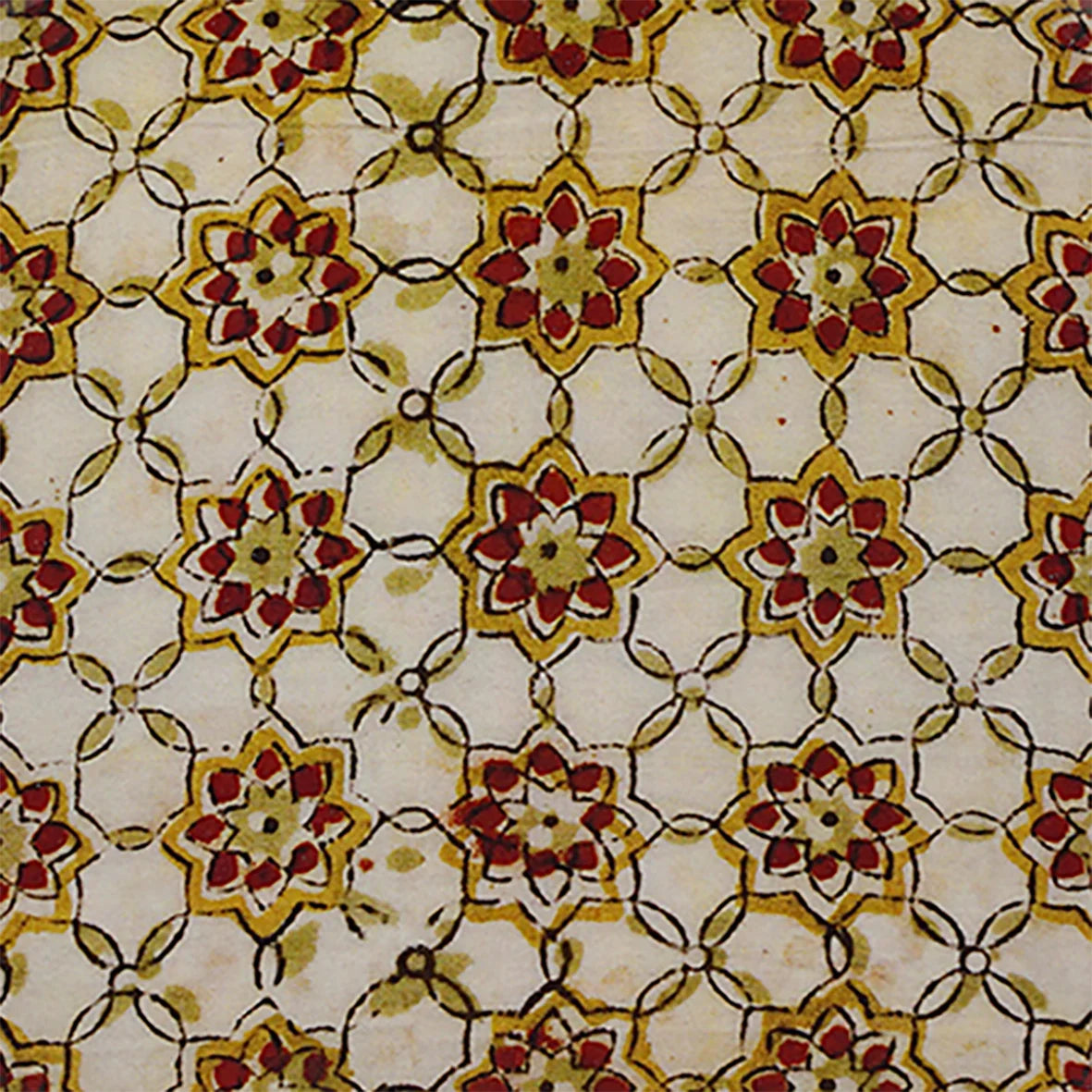 Plateau Metal 20 cm x 20 cm - Zellige Ocre