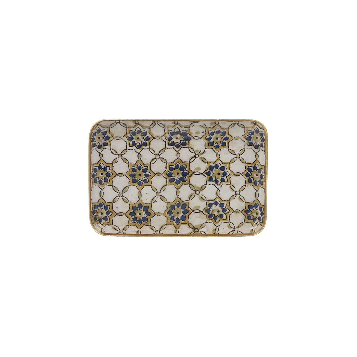 Plateau Metal 10 cm x 15 cm - Zellige