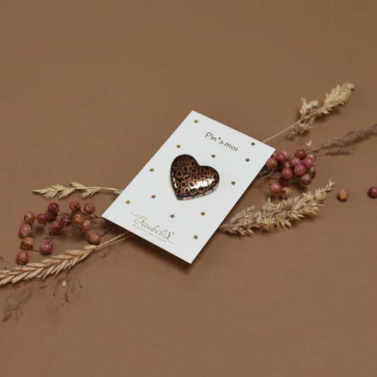 Pin's - Coeur noir