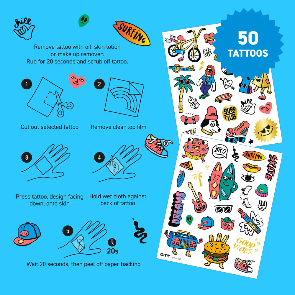 Tattoos - Surf & Skate