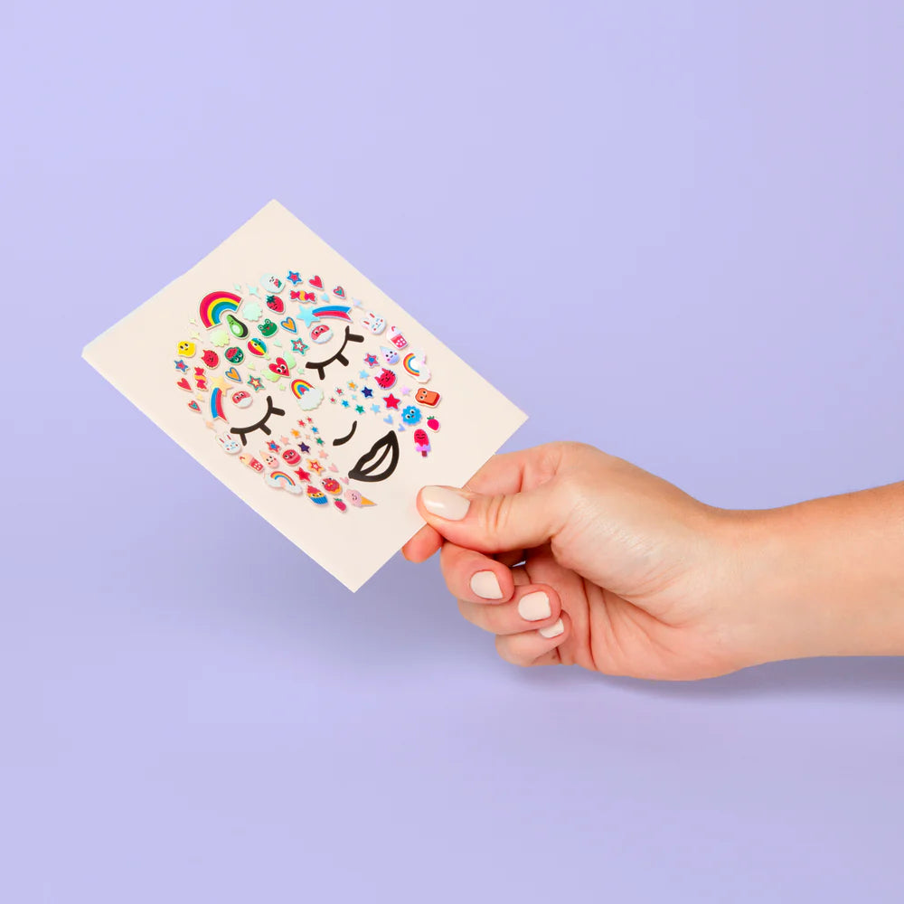 Face stickers - Kawaii