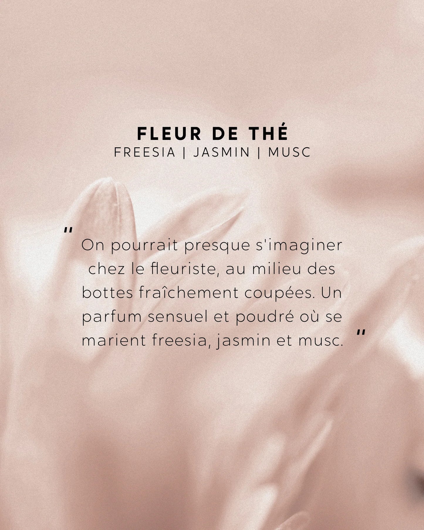 Bougie Bijou Fleur de Thé - bracelet perles