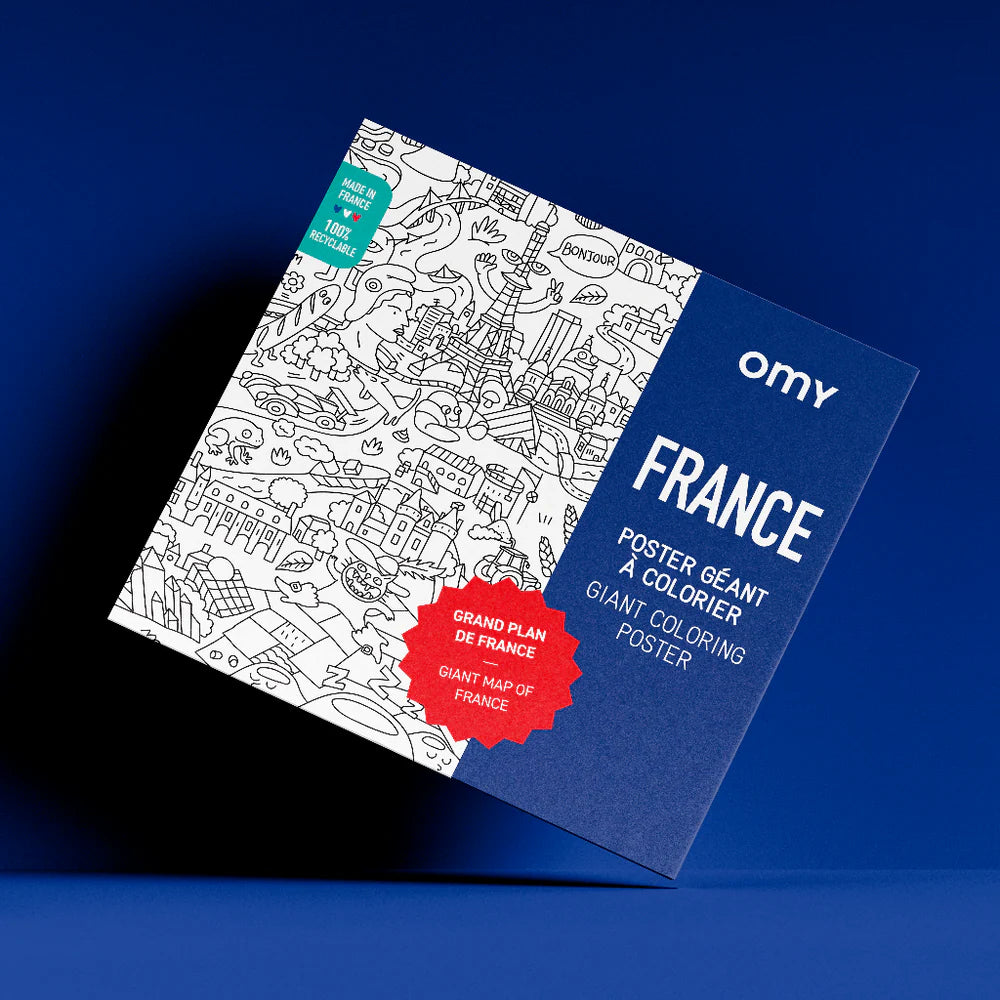 Coloriage Géant OMY – Poster XXL à colorier (Plusieurs modèles)