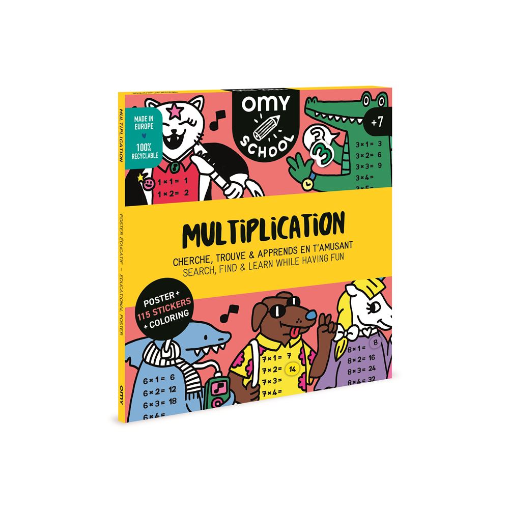 Coloriage Géant OMY – Poster XXL à colorier (Plusieurs modèles)