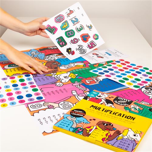 Coloriage Géant OMY – Poster XXL à colorier (Plusieurs modèles)