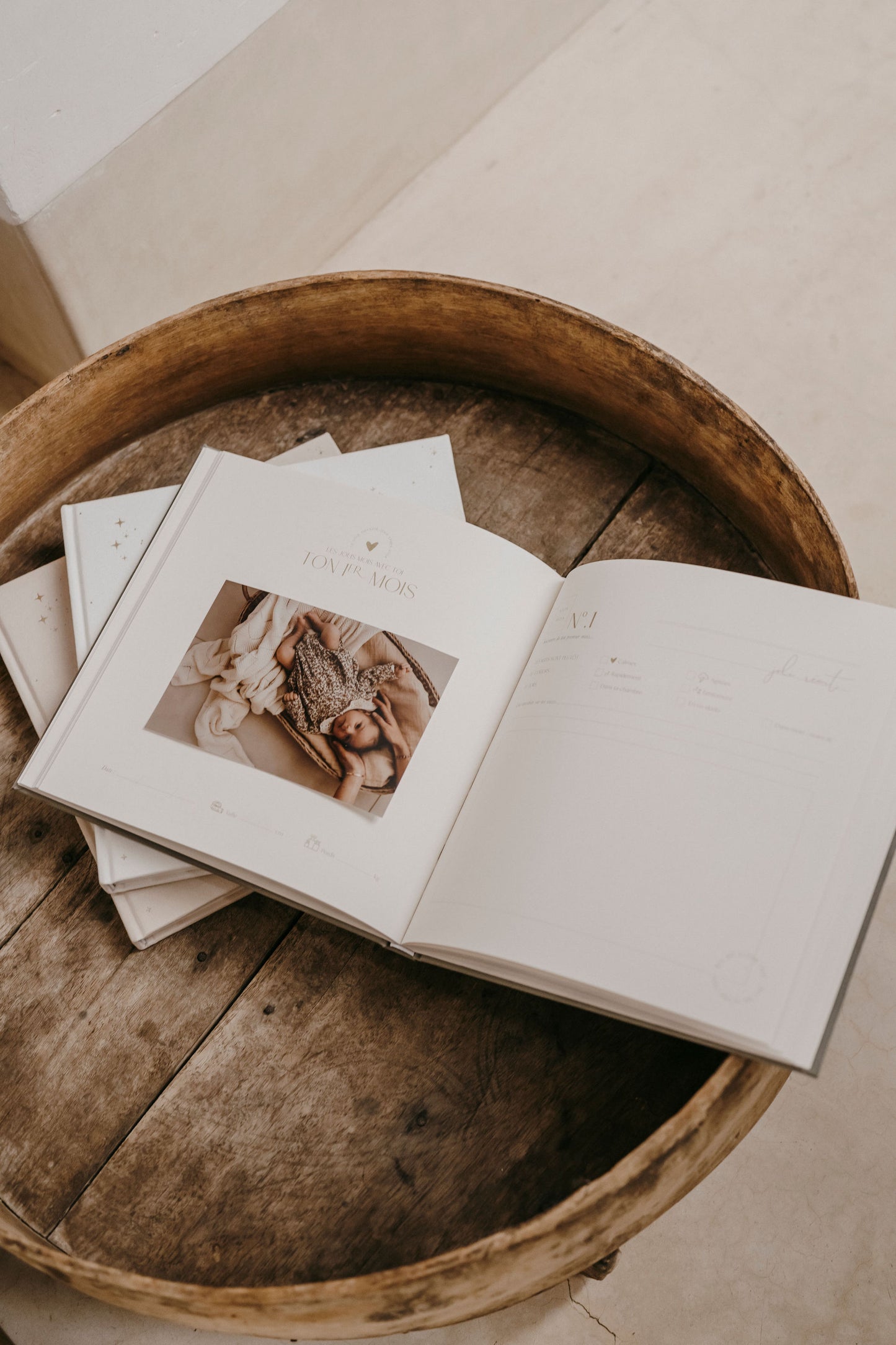 Livre de naissance - Blanc