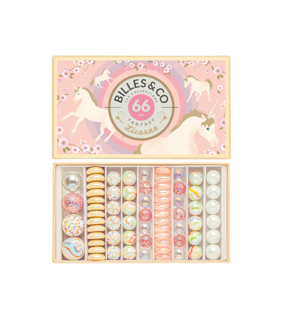 Billes de Billes & Co - Mini Box Licorne