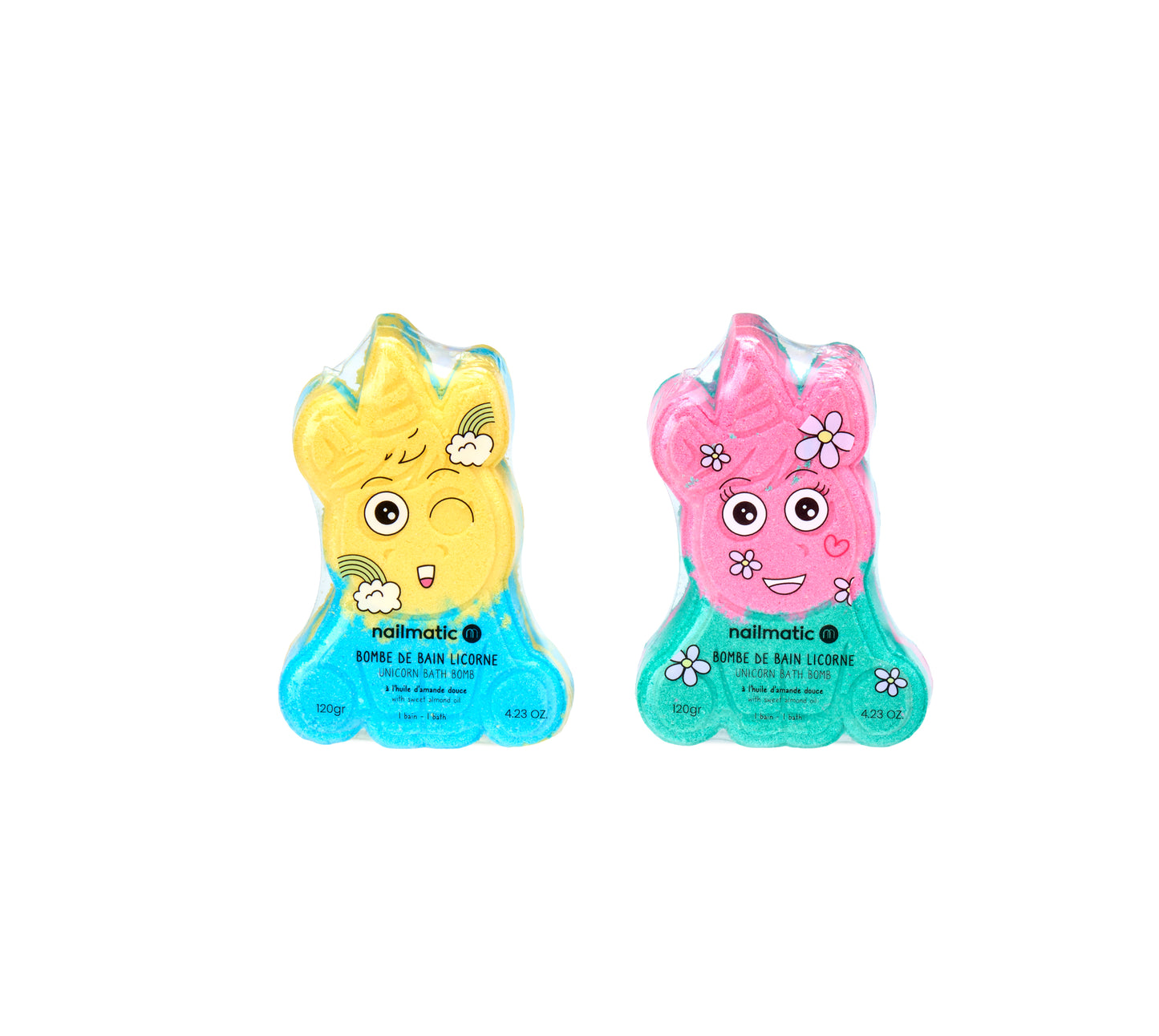 Bombe de bain Nailmatic – Licorne
