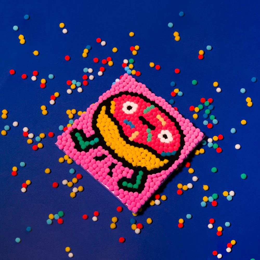 Pom Pom Art - Donut