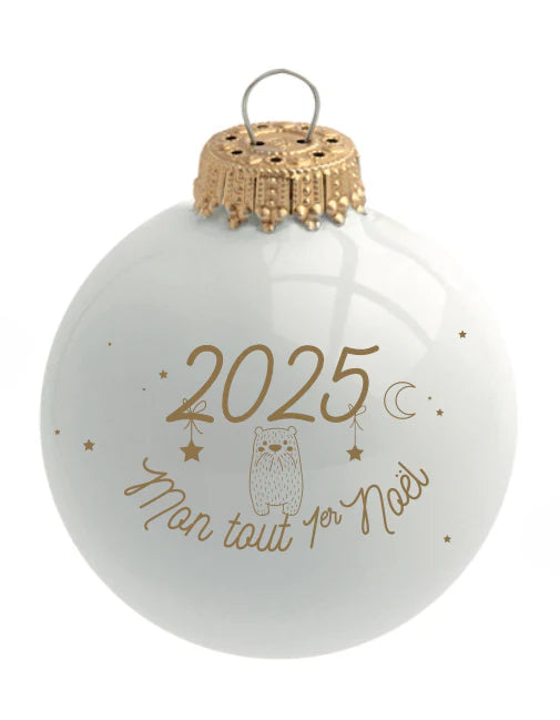 Boule de Noël - 2025 Mon tout Premier Noël