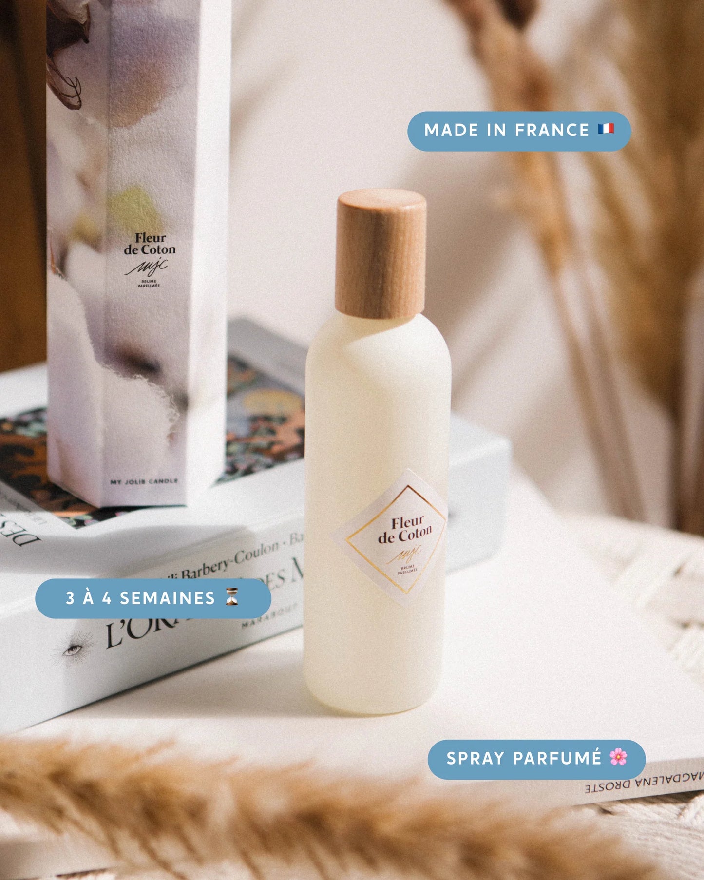 Spray Parfumé d'intérieur Fleur de Coton