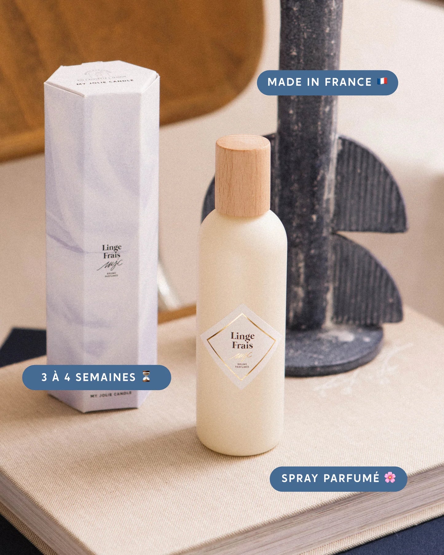 Spray Parfumé d'intérieur Linge frais