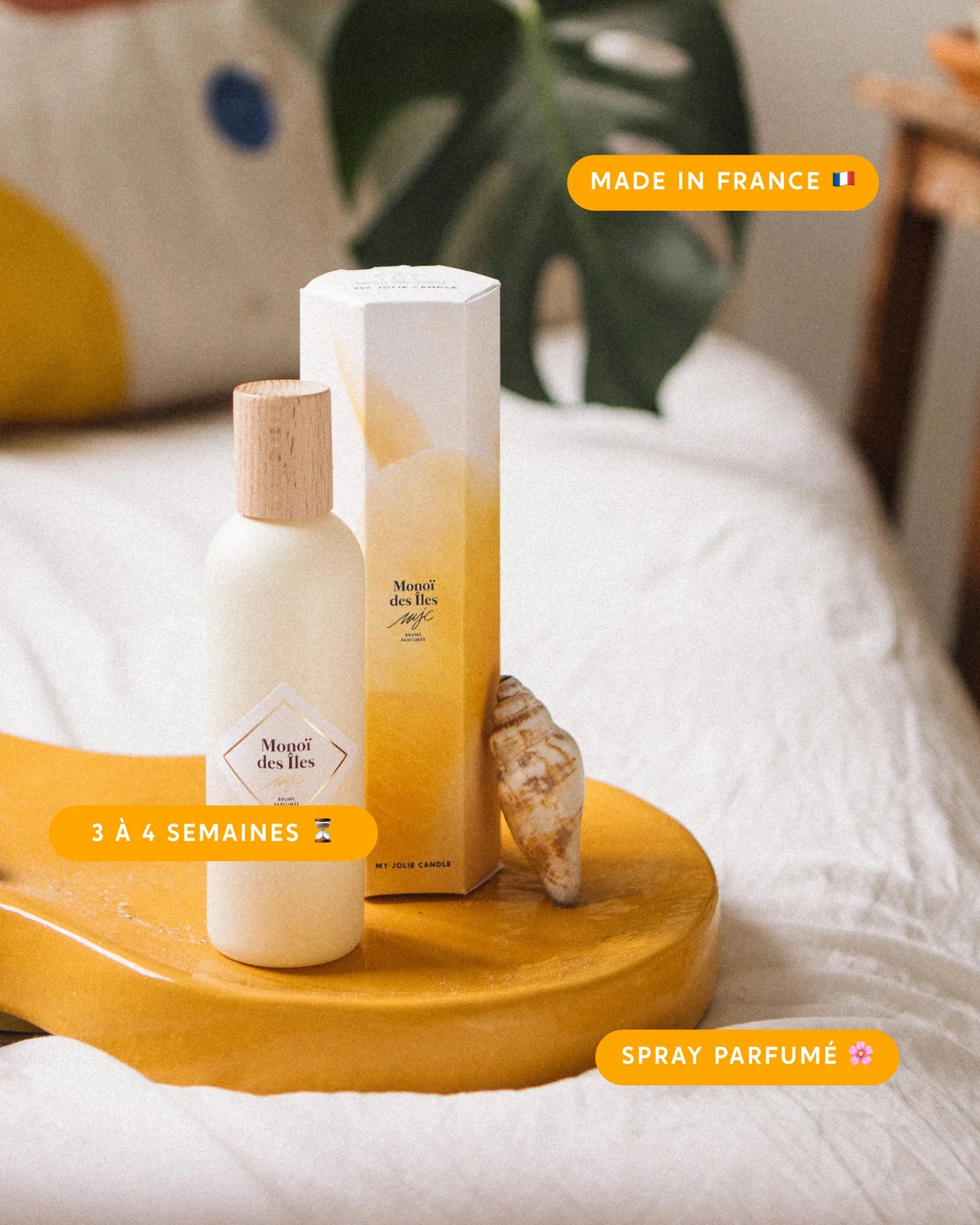 Spray Parfumé d'intérieur Monoï des îles