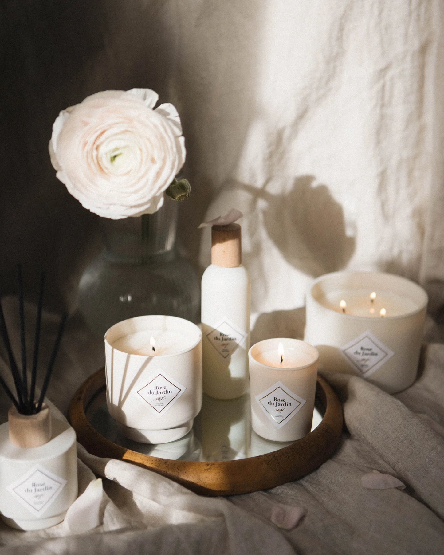 Spray Parfumé d'intérieur Rose du Jardin