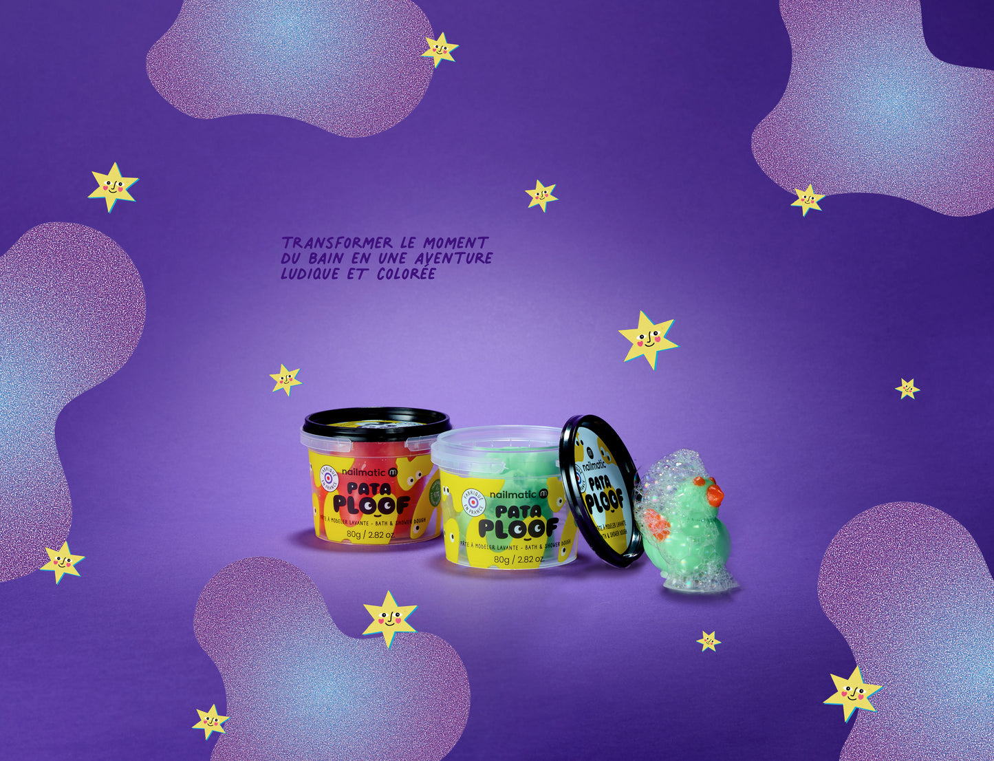 Coffret Nailmatic – Stars Splash (bain & créativité)