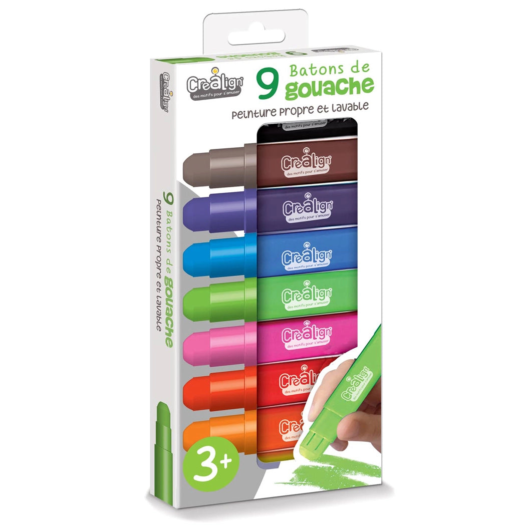 Batons de gouache 3 et +