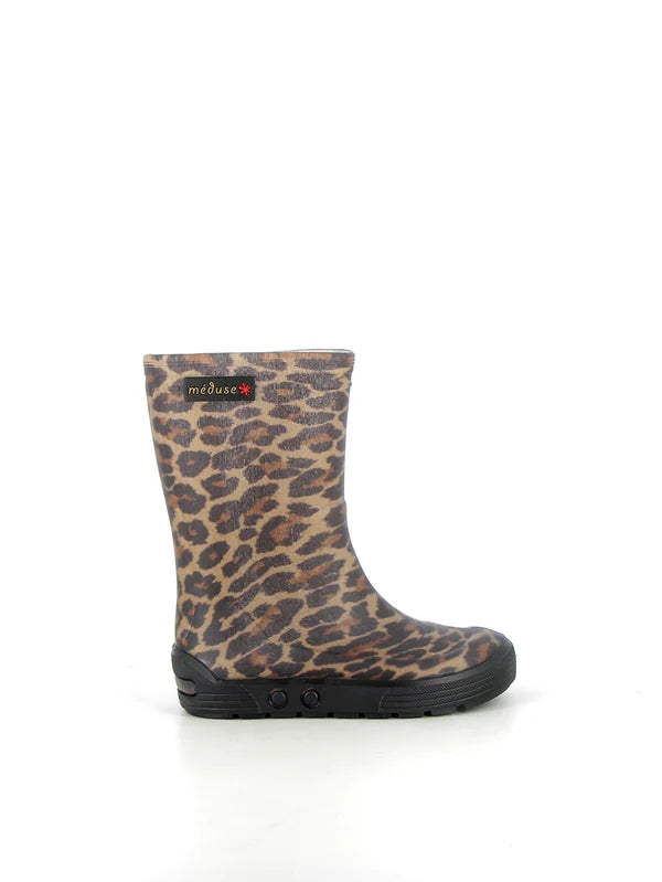 Bottes de pluie Méduse – Modèle Airdim Léopard Noir