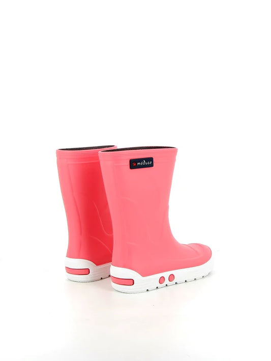 Bottes de pluie Méduse – Modèle Airport Rose Bonbon