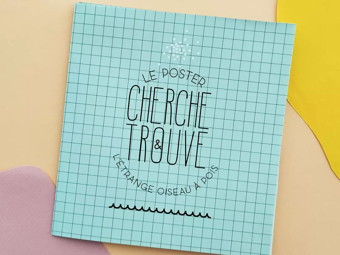 Le poster Cherche & Trouve bébé en route