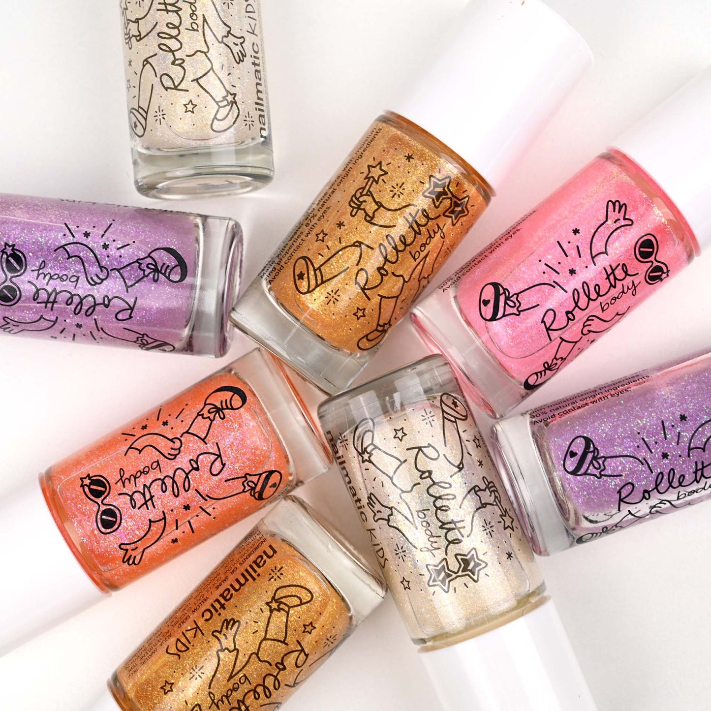 Gel Pailleté Corps Doré