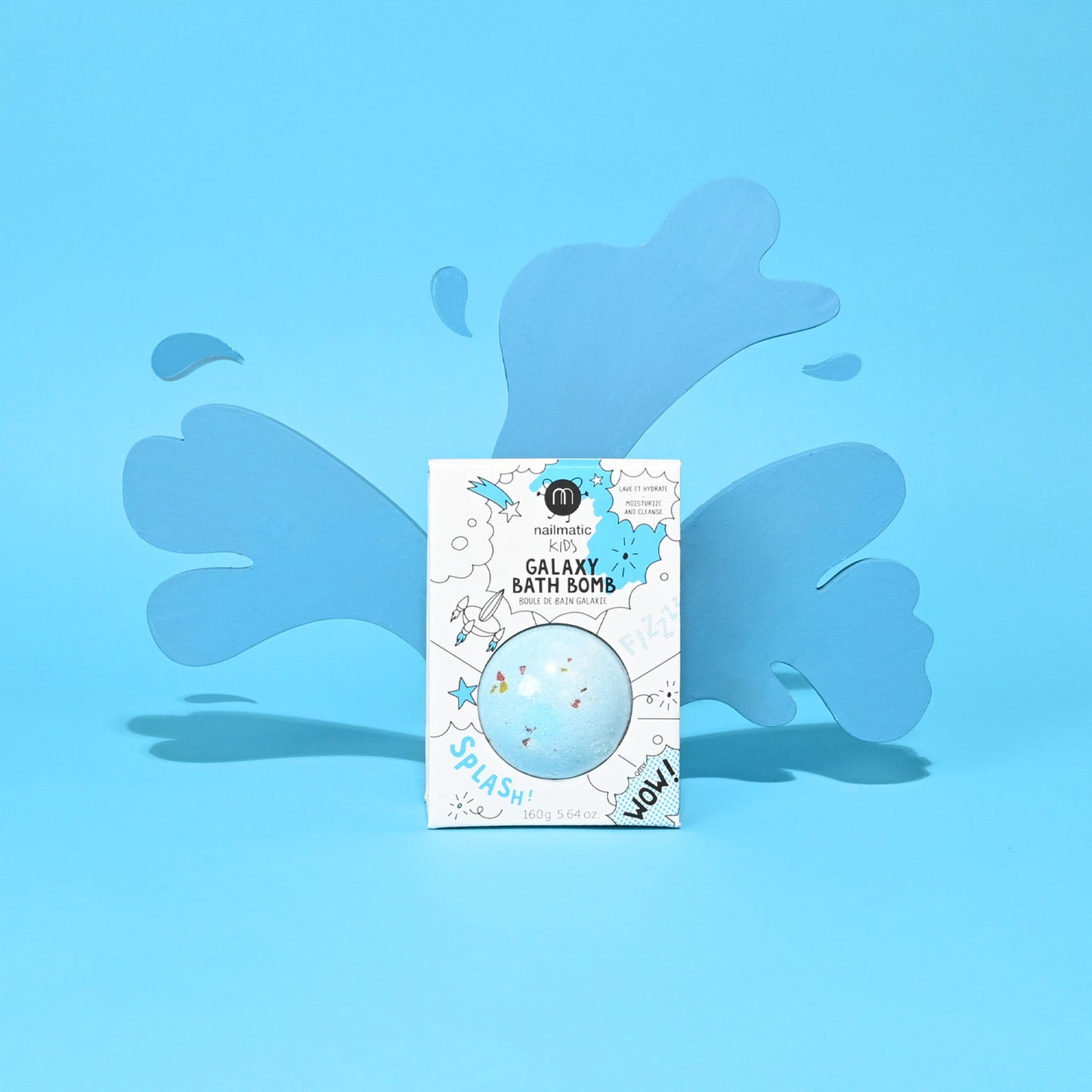 Bombe de bain Nailmatic – Effervescence, couleur & douceur