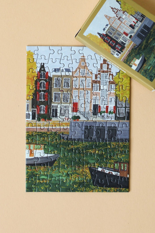 Mini Puzzle 99 pièces - Amsterdam