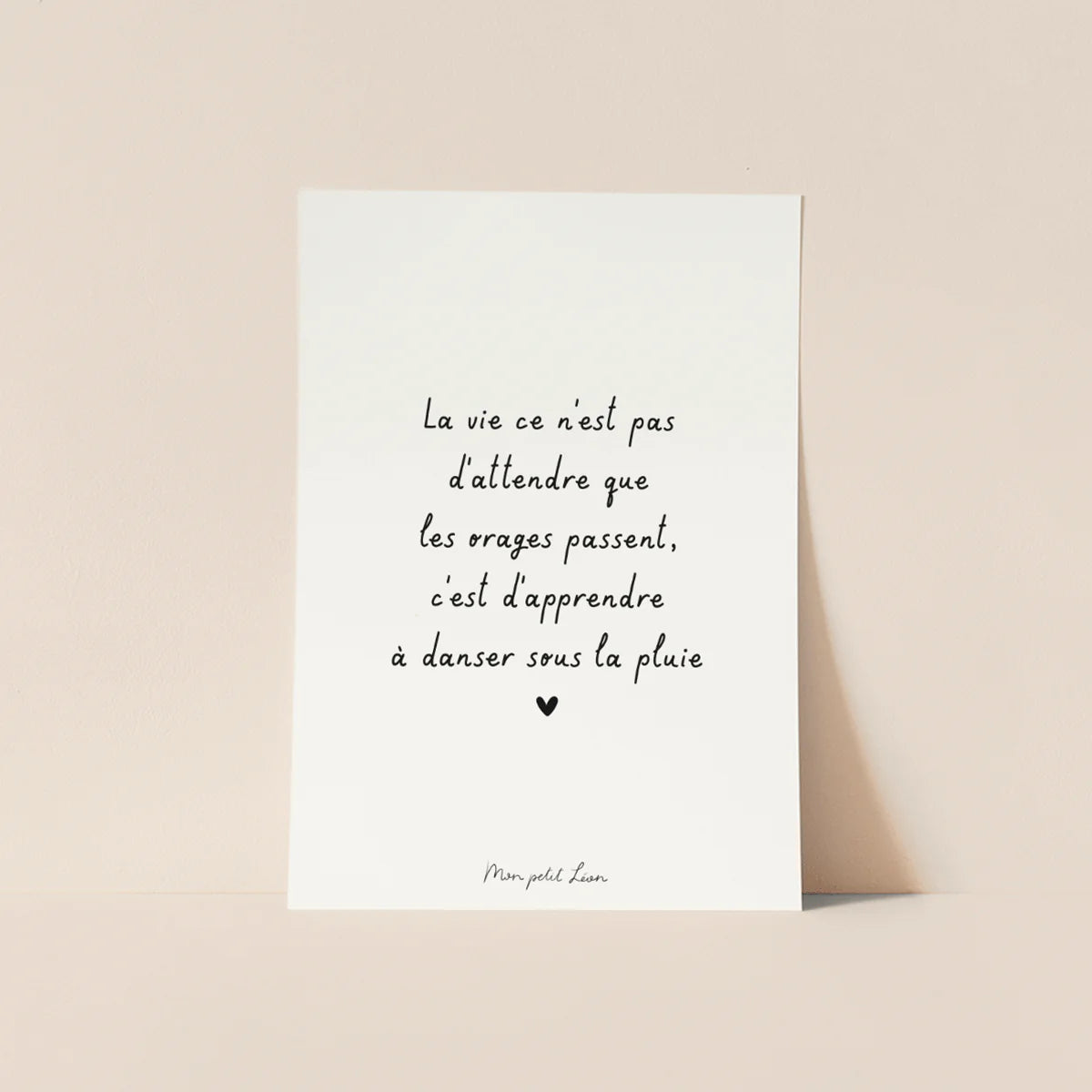 Cartes postales Mon Petit Léon – Messages doux à offrir